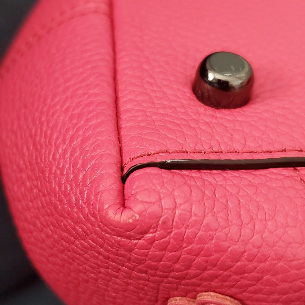 Coach Turnlock Edie 31 Shoulder Bag Floral Rivets - Picture 9 of 12